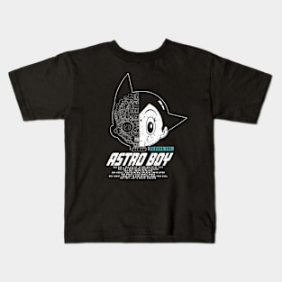 ASTRO BOY - Mighty Atom Vintage DESIGN | Mecha Tech Specs Kids T-Shirt